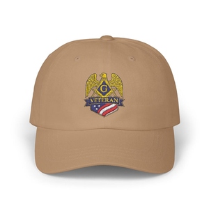 Casquette de baseball Master Mason Blue Lodge - Casquette brodée pour papa Mason vétéran - Product Image 4