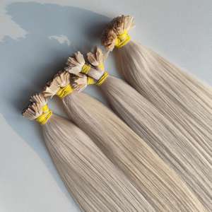 Prix d'usine Extensions de cheveux vierges de qualité 7A personnalisables I Tip Bundles de trame de génie de luxe Cheveux vietnamiens bruts non traités - Product Image 1