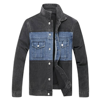 Veste en jean décontractée pour hommes, vente en gros, respirante, élégante, en coton, design personnalisé, grande taille, tricotée pour l'hiver, haute qualité