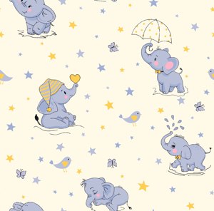 Tissu Popeline Imprimé Personnalisé pour Vêtements Filles Garçons Jupes Housses Jouets - 100% Coton Peigné Fil 40s Écologique Sans MOQ - Product Image 5