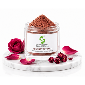 Poudre d'extrait de rose séchée conçue pour la fourniture en gros aux fabricants de produits cosmétiques, de parfumerie et de soins personnels dans le monde entier - Product Image 2