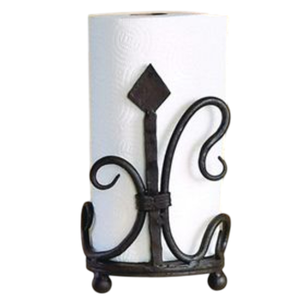 Apple Design Iron Metal Black Tissue <b>Paper</b> Holder For Household <b>Kitchen</b> Tabletop Decor Handmade Towel <b>Paper</b> Holder On Sale - Product Image 4