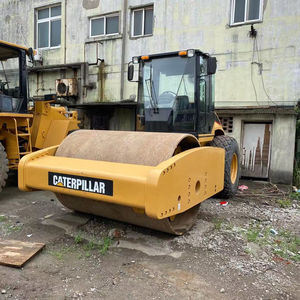 Rouleau compacteur vibrant à tambour unique Caterpillar CS683E 20T, prix usine, compacteur de sol hydraulique pour projets routiers et autoroutiers, pas cher - Product Image 1
