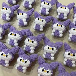 Crochet Animal Keychain Handmade <b>Cute</b> Amigurumi Keychain Pendant Knitting <b>Keyring</b> Backpack Car Charms OEM ODM Made In Vietnam - Product Image 4