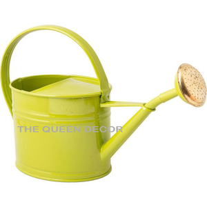 Portable Feature Antiqued Gold Iron Metal Durable Watering Cans With Handle Use Flower <b>Garden</b> Home Outdoor Customizable - Product Image 2