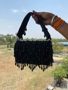 Sacs à main de soirée classiques de luxe pour femmes de qualité supérieure, avec chaîne détachable, en coton imperméable, élégants, ornés de strass - Product Image 3