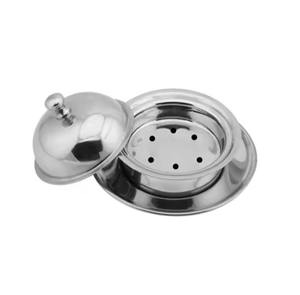 Recipiente para mantequilla de acero inoxidable con tapa, contenedor para mantequilla para cocina, mesa de comedor, mesa de desayuno - Product Image 3