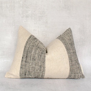 Handmade Wool Kilim <b>Pillow</b> Cover Striped Boho Turkish Vintage Cushion Cover 18x18 Handwoven Tribal <b>Throw</b> <b>Pillow</b> - Product Image 3