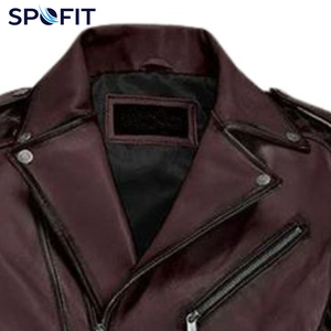 Chaqueta Casual Ligera de Cuero Genuino para Hombre, Fabricada en Pakistán, con Frente de Lona, Servicio OEM Personalizado, Invierno, Teñido Liso - Product Image 6