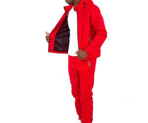 Conjunto de Chaqueta y Pantalones Impermeables con Capucha para Hombre, Traje Cortavientos de Invierno Personalizado al por Mayor, Ligero, para Adultos - Product Image 2