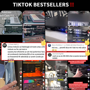 Amplificatore di Potenza Stereo DN208 Professionale 800W 1U Classe D Digitale, Bestseller su TikTok - Product Image 4