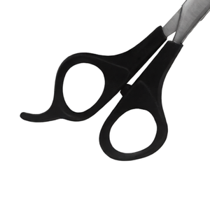 Ciseaux de barbier professionnels pour la coupe des cheveux, 6.5″, avec poignée noire, ciseaux de salon en acier inoxydable, bord de rasoir, poignée ergonomique, étui pro1 - Product Image 5