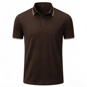 Polo de Poliéster Antiarrugas para Hombre, con Detalle Bordado y Práctico Bolsillo - Product Image 6