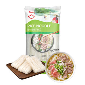 Base de Fideos de Arroz Auténtica para Pho, Suministro Directo del Fabricante, Empaque Personalizado OEM, Certificación HALAL/ISO/HACCP - Product Image 1