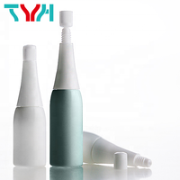 Flacon compte-gouttes souple en plastique LDPE blanc de 10 ml, avec bouchon à vis PP, pour sérum, lotion, masque facial