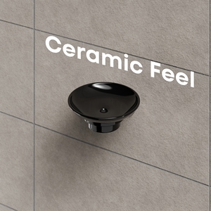 Petite porte-savon carré mural en verre avec support en métal chromé pour salle de bain moderne - Product Image 3