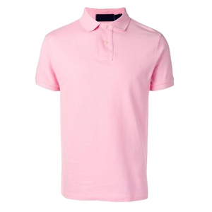 Polo liso de alta calidad de algodón de diseño personalizado al por mayor para hombres deportivos informal elegante bordado orientado a la exportación - Product Image 1