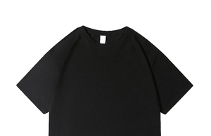 เสื้อยืดกีฬาผู้ชายไซส์ใหญ่พิเศษ ปรับแต่งได้ ขายส่ง สไตล์ลำลอง สีดำ สีขาว ทรงหลวม ผ้าทอ เป็นมิตรกับสิ่งแวดล้อม สีพื้นเรียบ ด้านหน้าเรียบ - Product Image 3