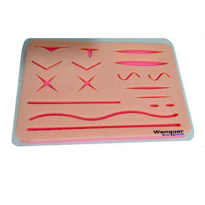 Silicone Suture Rubber <b>Pad</b> 3 Layer Skin Training Medical Instruments Wenquar Surgical - Product Image 4