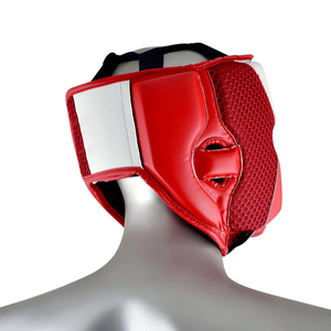 High Quality Custom Leather & PU Boxing Head Guard-Breathable Lightweight Durable Face Protector for Boxing Training - Product Image 2