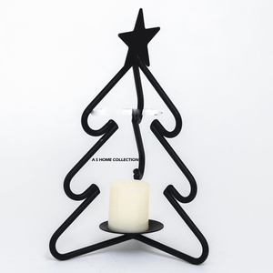 Portavelas de Té Navideño de Diseño Creativo Superior, de Acero Inoxidable, para Sublimación, Adorno Metálico en Blanco - Product Image 3