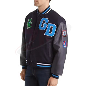 Parches con Logotipo Bordado en Algodón 100% Poliéster, Secado Rápido, Negro y Azul, Unisex, Todas las Tallas, Hechos a Medida, Fabricante Mayorista - Product Image 3