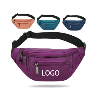 Riñonera Deportiva Impermeable con Cierre y Logotipo Personalizado, Riñonera Unisex de Poliéster para Correr y Viajar al Aire Libre - Product Image 5