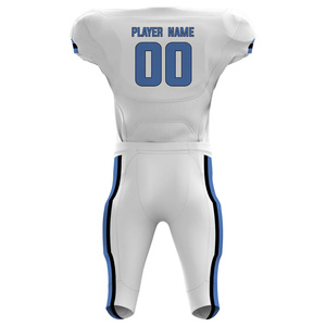 Comfortable <b>Athletic</b> Fit Premium Custom American Football Uniform for Practice Tournament Sublimated Print American Football Set - Product Image 2
