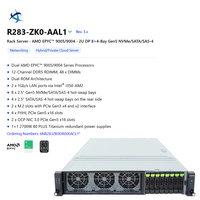 Serveur en rack 2U à double socket R283-ZK0-AAL1, AMD EPYC 9005 9004, 48 DIMMs, 8+4 baies de disques, PCIe5.0, serveur de virtualisation cloud