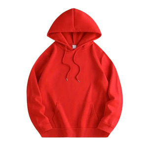 Sweat à capuche en molleton épais de qualité supérieure, personnalisable avec logo, coupe oversize, streetwear vierge de haute qualité, vente en gros pour le sport - Product Image 1