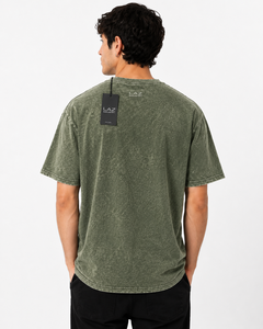 เสื้อยืดคอตตอนน้ำหนักเบาแบบโอเวอร์ไซส์สไตล์วินเทจสุดเท่ห์ ล้างสีแบบแอซิดวอช ดีไซน์ล่าสุด แฟชั่นสตรีทแวร์ ไซส์พลัส รับผลิตตามสั่งขายส่ง เป็นมิตรต่อสิ่งแวดล้อม - Product Image 2