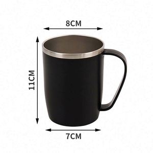 Tazas de Café al por Mayor para Sublimación, Taza de Viaje de Acero Inoxidable para Capuchino y Helado con Cuchara - Product Image 1