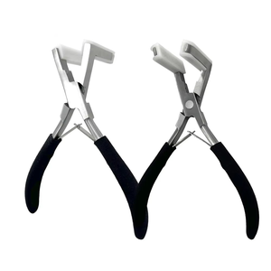 Hair Extension Tool <b>Tape</b> in pliers hair Extension Pliers for <b>Micro</b> Rings Links Beads Remove Plier with Custom Packing - Product Image 1