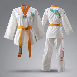 Uniforme de Taekwondo Profesional para Entrenamiento MMA, Uniforme de Entrenador de Taekwondo Ligero al por Mayor, Uniformes de Taekwondo de Alta Calidad - Product Image 5