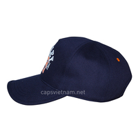 Casquette de baseball avec broderie 3D personnalisée, usine ODM au Vietnam, prête à être expédiée