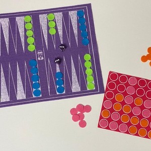 Wholesale Travel PU Leather <b>Backgammon</b> Roll-Up Game Set Mini Portable Leather Roll up <b>Backgammon</b> Set for Travel - Product Image 5