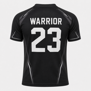 Custom Rugby Jersey Unisex Sublimation Team Uniform Breathable Quick Dry Polyester Front Custom Team Name Wholesale Manufacturer - Product Image 2