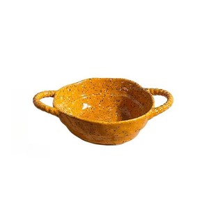 Bol en céramique japonaise personnalisé, design irrégulier sous glaçure, compatible micro-ondes, style rétro de luxe léger, très demandé par UO INDIA - Product Image 4