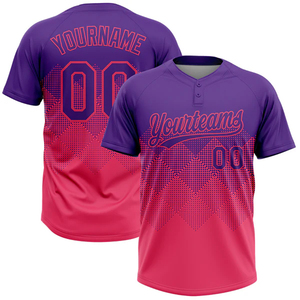 เสื้อเบสบอลซอฟต์บอลแบบสองกระดุม ชุดยูนิฟอร์มสำหรับเด็ก วัยรุ่น ผู้ชาย ผู้หญิง ชุดกีฬา พิมพ์ลายแบบ Sublimation - Product Image 6