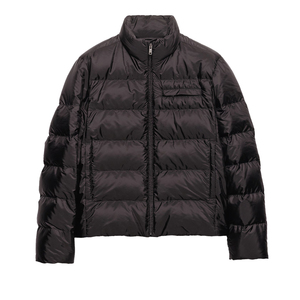 Veste d'hiver matelassée légère en nylon recyclé de qualité supérieure pour homme, col montant, fabricant OEM, marque privée - Product Image 1