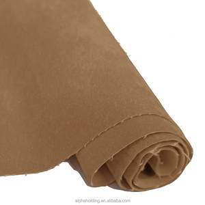 Tela de flocado Pigpell con reverso de rayón tejido de 54" x 70Y para embalaje de joyería PP78-477 Marrón - Product Image 1