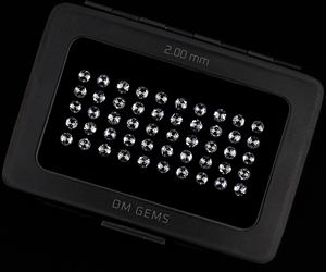 เพชร OM GEMS 2.0 มม. ทรงกลมเจียระไนแบบ Rose Cut เพชรหลวม เพชรสร้างในห้องปฏิบัติการ สี D VVS สำหรับทำเครื่องประดับ ขายดี เพชรหลวมจากห้องปฏิบัติการจำนวนมาก - Product Image 2