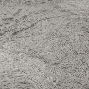 Tapis d'intérieur gris moelleux 1,5 m x 2,4 m, grand tapis shaggy doux et confortable antidérapant pour salon et chambre à coucher - Product Image 2