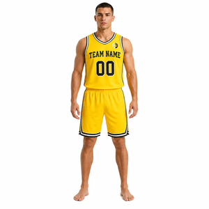 Uniforme de basketball de haute qualité conçu pour les équipes recherchant un confort respirant, une mobilité flexible et des performances durables OEM - Product Image 1