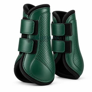 Botas ligeras para cepillado de caballos con forro acolchado, cierres seguros y soporte flexible para un uso ecuestre diario cómodo. - Product Image 4