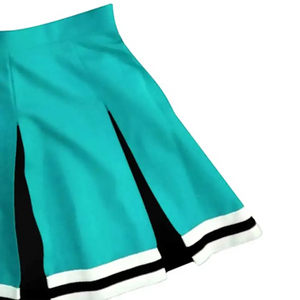 Costume de pom-pom girl de haute qualité pour adultes, uniformes de cheerleading imprimés, vêtements d'entraînement de danse, 100% polyester - Product Image 4