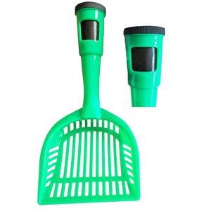 Pala per la raccolta delle deiezioni di animali domestici Poopin Scoopin con porta sacchetti integrato per un comodo smaltimento dei rifiuti. - Product Image 2