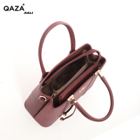 Sacs à main fourre-tout QAZA pour femmes 2026, nouvelle collection tendance en cuir PU à motif tressé, sacs 2-en-1, fournisseur en gros professionnel