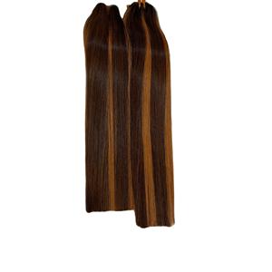 ผมตรงแท้ทรงกระดูกเวียดนามมัดผมเปียโนพร้อมฝาปิด - Product Image 1