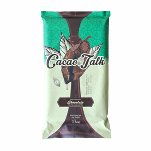 Bloc de chocolat noir solide en vrac, fabrication directe, 1KG, HALAL, OEM/ODM, pour boulangerie, biscuits et gâteaux, vente chaude - Product Image 1